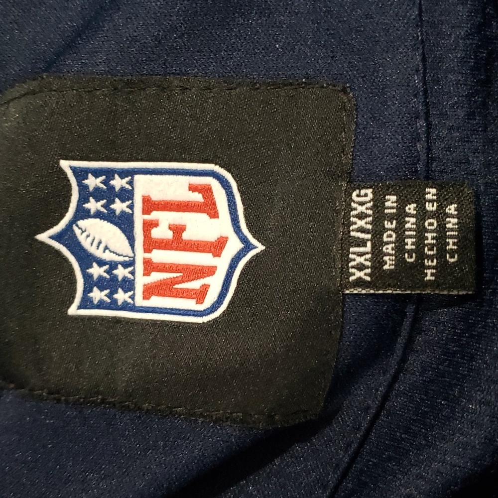 NFL Dallas Cowboys Full Zip Field Jacket Sz XXL - Picture 5 of 10